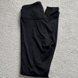 lululemon WunderUnder Smooth Cover HR Black Tight 28”